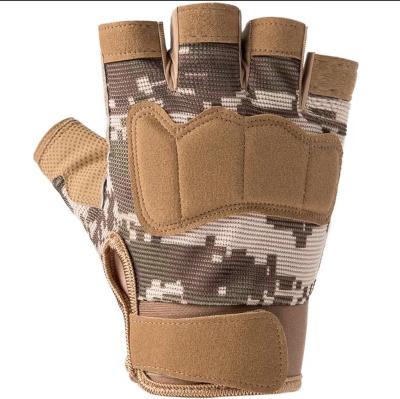 China Custom Half Finger / Outdoor Men's Semi Fingerless Half Finger Gloves Police Wholesale Military Equipment Half Fingerless for sale