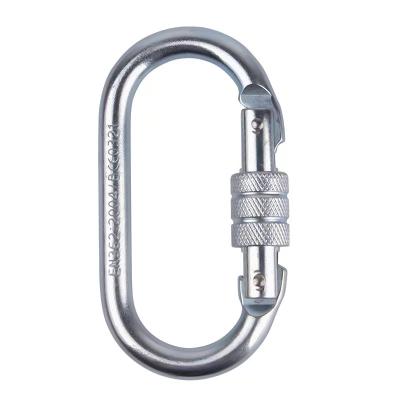 China Custom Rotating Climbing Climbing Carabiner Lightweight Hook Rig Carabiner 13kn Alloy Steel Carabiner for sale