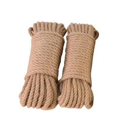 China Yellow Hemp Rope Factory Durable Jute Twine Rope Twine Rope For DIY Crafts Artwork for sale