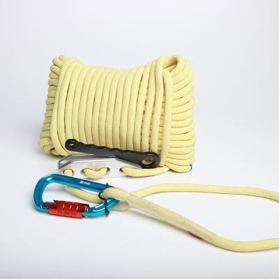 China 2022 Fire Retardant High Quality Rescue Tow Rope Leash Braided Flame Retardant Rope Aramid Rope for sale