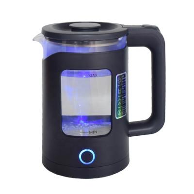 China High Boron 360 Degree Base Kettle New 1.5L Rotating Glass Electric Power 1360W With Blue Indicator for sale