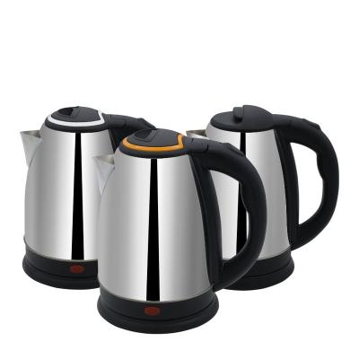 China 360 Degree Kitchen Appliances 1.8L SS Low Rotation Electric Kettle Cordless Kettle for sale