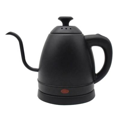 China 360 Degree Rotating Base 1.2L Capacity Coffee Pot With Thermometer Stainless Steel Electric Water Kettle for sale