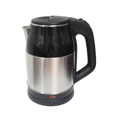 China 360 Liter 2020 New Double Layer Rotating Kettle Base L.8 Stainless Steel And PP Plastic Electric Kettle for sale