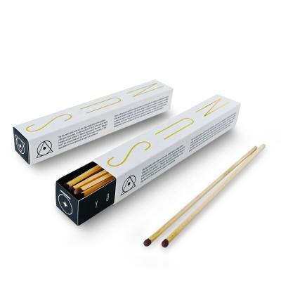 China Promotion / Hotel / Advertising / Lighting China Extra Long Matches Safety Fireplace Matches Wooden Stick Matches for sale