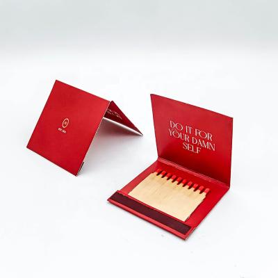 China Wholesale Promotion/Hotel/Advertising/Advertising Lighting Matches Custom Box Matches Safety Book Matches for sale