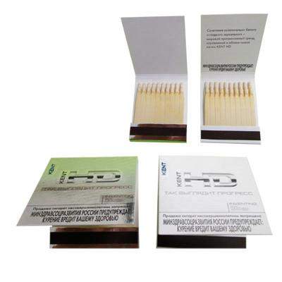 China Wholesale Cheap Colorful Wooden Hotel Matchbook Gift Match Pretty for sale