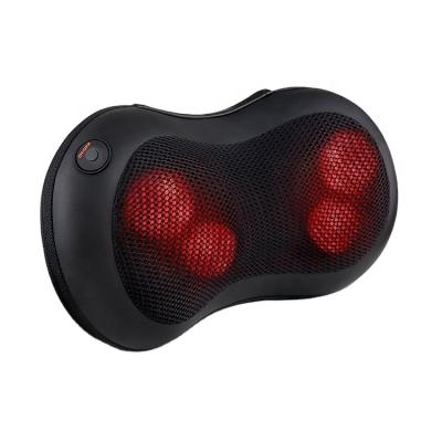 China 2021 Body Deep Kneading 3D Neck And Back Massage Pillow With Heat Shiatsu Neck Massage Pillow for sale