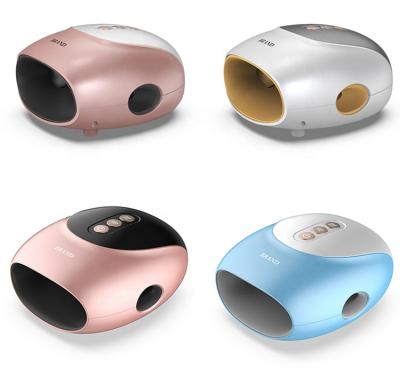 China Hand Mini Hand Massager 2021 With Heat Kneading Machine Rechargeable Finger Joint Massager Hand Massager for sale