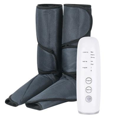 China 2021 Vibrating Foot Air Compression Leg Massager Calf Massager Foot And Leg Massager With Heating Function for sale