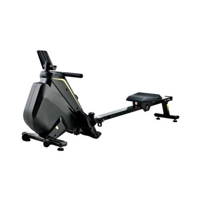 China Home Use Gym Magnetic Resistance 8-Level Foldable Rowing Machine With Transport Wheels for sale