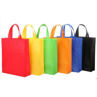 China Stock Shopping Bag Dropshipping Fast Delivery More Sizes Tote Bag Ultrasound Non Woven Colorful Shopping Eco Friendly Bag for sale