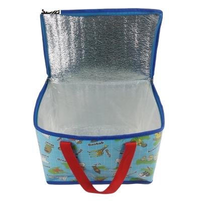 China New 2021 Thickening Ice Pack Insulation Cooler Lunch Bag Thermal Insulated Food Lunch Bag for sale