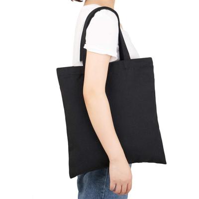 China Whosale Logo Canvas Shopping Bag 100% Custom Organic Cotton Eco-Friendly Tote Bag for sale