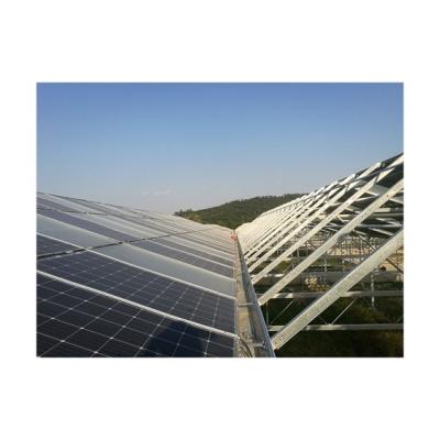 China Plant Solar Greenhouse Single Steel Passive HDG Solar Greenhouse Heating Solar Powered Greenhouse for sale