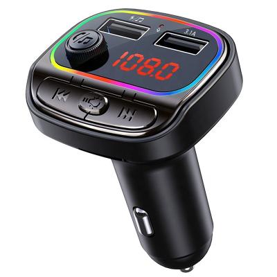 China New Multifunctional Bluetooth car mp3 player support tf card U disk music playback user manual for FM transmitter USB car charger for sale