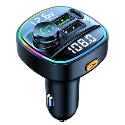 China Factory Outlet Car MP3 Player Voltage Display MP3 Player Voltage Display MP3 Car Radio Palladium 20W Bluetooth Adapter Dual Display Voltage Detection Calling for sale