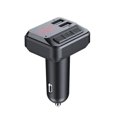 China New CAR CHARGER 2022 LUTU Car Charger Dual USB Bluetooth FM Transmitter Car Mp3 Player With Bluetooth for sale