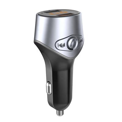 China CAR CHARGER LUTU 2022 the new 3.1A car phone charger car mp3 player with fm transmitter bluetooth for sale