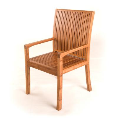 China Jurmala Modern Design Eco - Friendly Outdoor Garden Furniture Set Highback Bamboo Armchair for sale