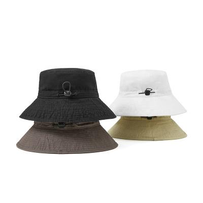 China COMMON Outdoor Spring and Summer New Fisherman's Hat Sunshade Hat Tea Picking Sunscreen Hat Fishing Hat Female Sun Basin for sale