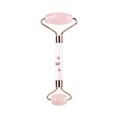 China Best Facial Crystal Jade Facial Roller Chinese Gua Sha Facial Massager for sale