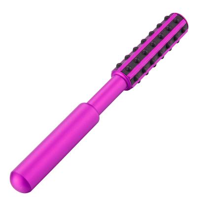 China Facial Contour Roller Facial Massage Products Roller Germanium Beauty Bar Body Fitness Massage Stick for sale