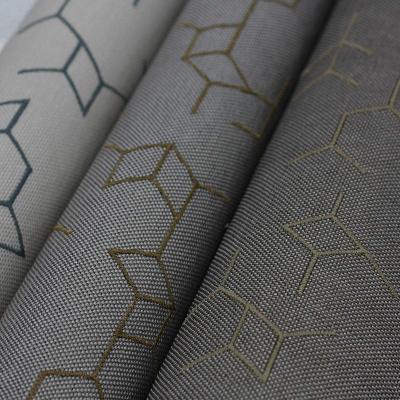 China LS 6771 Modern Embossed PE Weaving Fire Retardant Geometric 3D Texture Wallpaper for sale