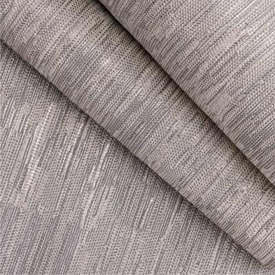 China Custom Modern LSC Gray Textile Seamless Wallcovering Wall Decor Modern Wallpaper For Home Wallpaper Waterproof Fabric for sale