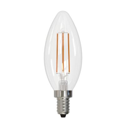 China Fast Delivery 3000K 4000K 6000K E14 C35 E26 G4 Clear Amber Frosted LED Filament Residential Bulb Lights for sale