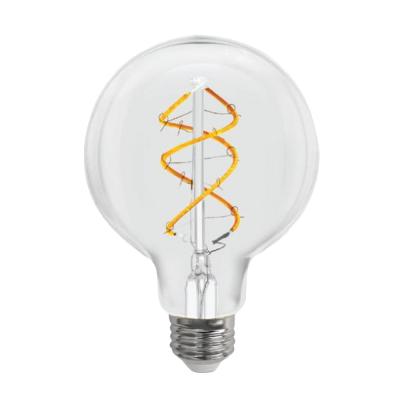 China Residential Stock In EU Fast Shipping ST64 ST19 Clear Amber 6W B22 E26 E27 LED Filament Bulb Light for sale