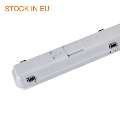 China Desktop inventory in Germany 18w ip65 waterproof led triproof lights bilateral connection for sale