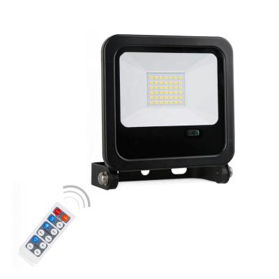 China Garden IP65 LED Floodlight Waterproof RGB RGBW Smart 10W 20W 30W 50W 100W 150W 200W 300W 400W PIR Radar Sensor Solar LED Floodlight for sale