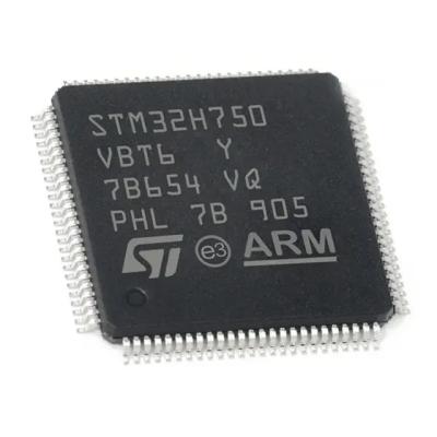 China Standard in current IC chip MCU 100LQFP STM32H750VBT6 STM32H750 new original imported microcontroller for sale