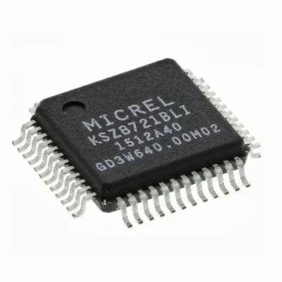 China Electronic Components KSZ8721BLI-TR KSZ8721BLI LQFP-48 Standard Ethernet IC Chip for sale