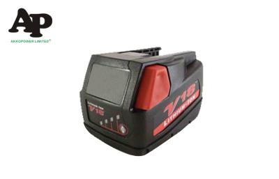 China Li-Ion 3.5ah 18v Cordless Power Tool Battery Replacement For Milwaukee 48111830 for sale