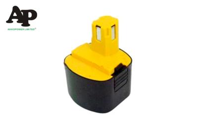 China 2.1Ah 9.6V NiCd Yellow Cordless Drill Battery For National EY9086 for sale