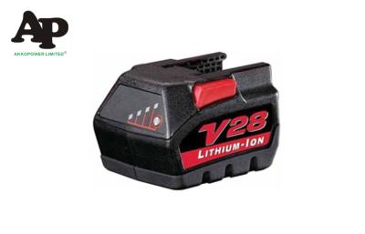 China Batería sin cuerda de ión de litio negra de la herramienta eléctrica de 3500mAh 24V para Milwaukee 48112830 en venta