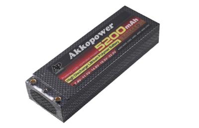 China kontrollierte Radiobatterien 7.4v 5200mAh für RC-Auto, wieder aufladbar zu verkaufen