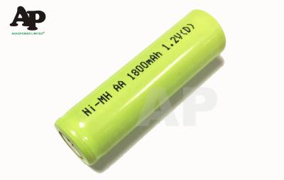 China Célula de batería recargable seca de la batería NI-MH SubC de la pila del AA 1800mAh en venta