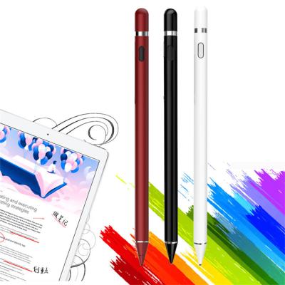 China 1.6mm Capacitive Touch Screen Pen Universal Tablet Pen for Apple iPad IOS/Android Phone System Stylus Pencil for sale