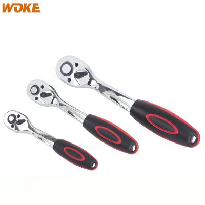 China Ratchet Wrench Mini Ratchet Handle Wrench Manual Ratchet Torque Wrench Tool With Plastic Handle for sale