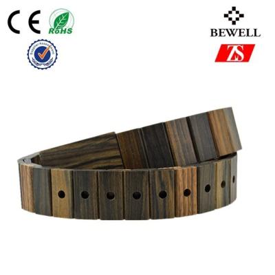 China Custom Made Handmade Wood Accessories KOA Walnut Wooden Belt for sale