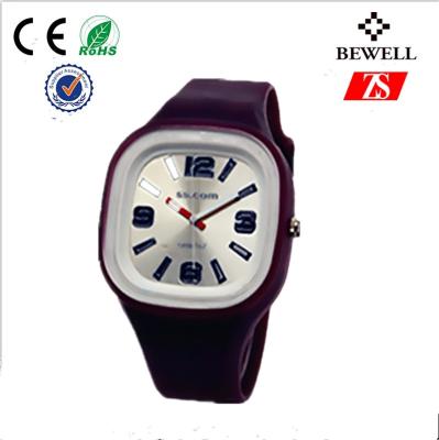 China Unique Silicone Wristwatches For Advertisement , Waterproof Silicone Watch for sale