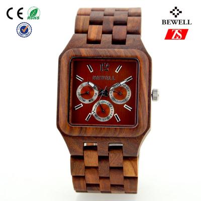 China Men Wooden Watches With Big Face for sale