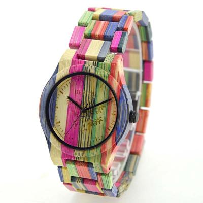 China Unisex Wooden Quartz Watch Bamboo Band for sale