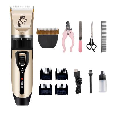 China Hot Selling Viable Cordless Trimmer Cats Clipper Pet Beauty Tool Kit Dogs Pet Electric Hair Shaver for sale