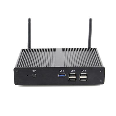 China 2017 Hot Selling Aluminum Alloy Metal Case Dual Core Intel Celeron N2810 Win 10 x86 Mini PC With 4GB RAM VGA USB 3.0 for sale