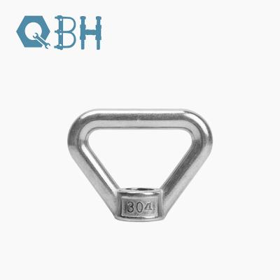 China Dreieck des Ring Shaped Lifting Eye Bolt-Nuss-M8 M10 M12 M14 M16 M20 Edelstahl-304 zu verkaufen