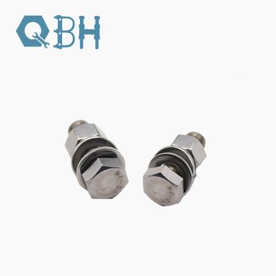 China Combine Screw Stainless Steel Hex Bolt M12 SUS410 SUS201 for sale